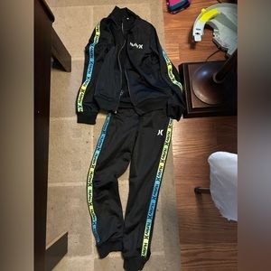 Hurley kids 2 piece outfit jacket pants